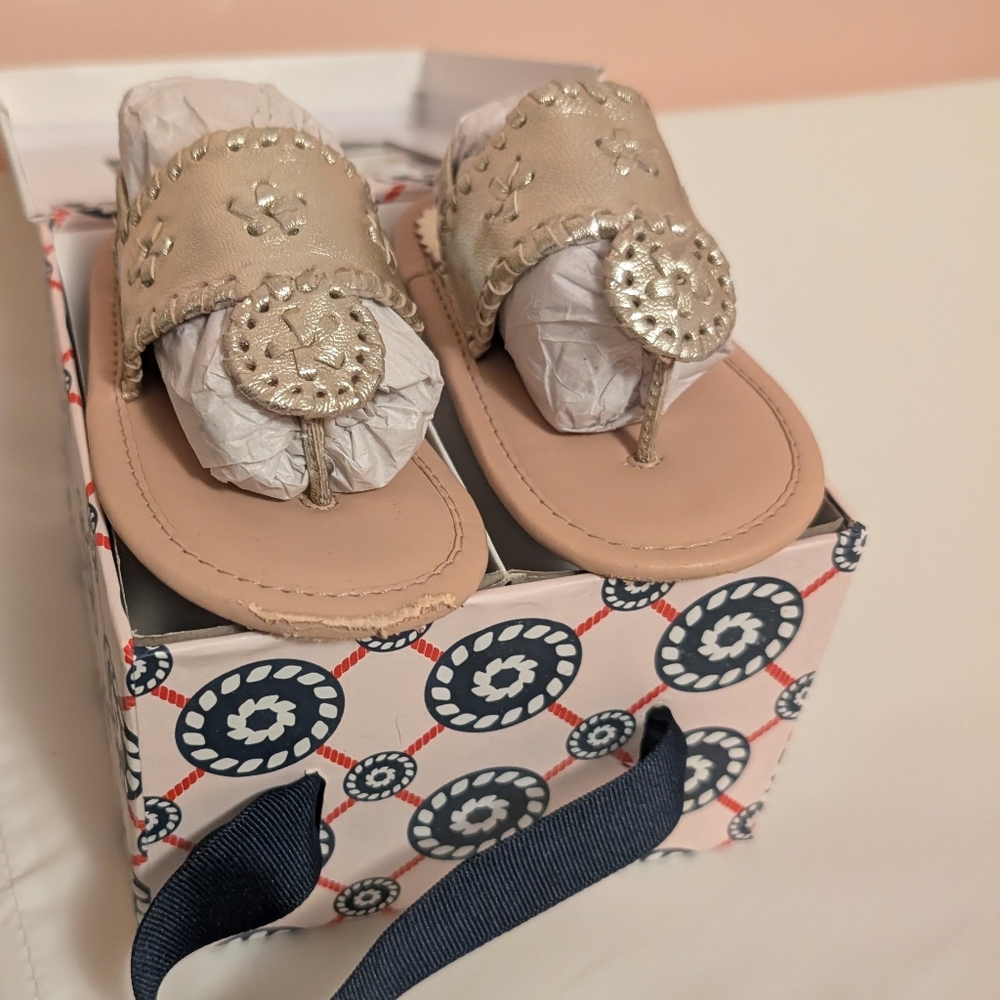 Baby Jack Rogers Sandals | Size 9-12 Months